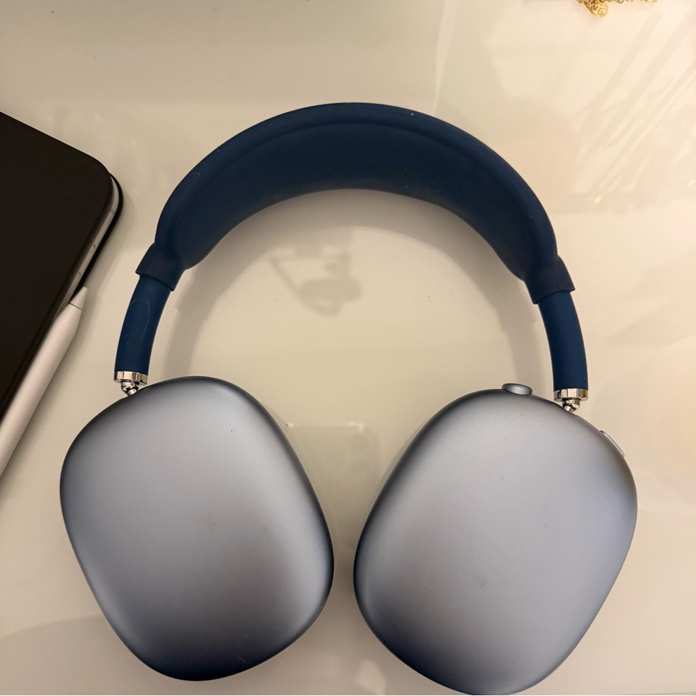 Apple Over-Ear Headphones - Dark Blue and Silver